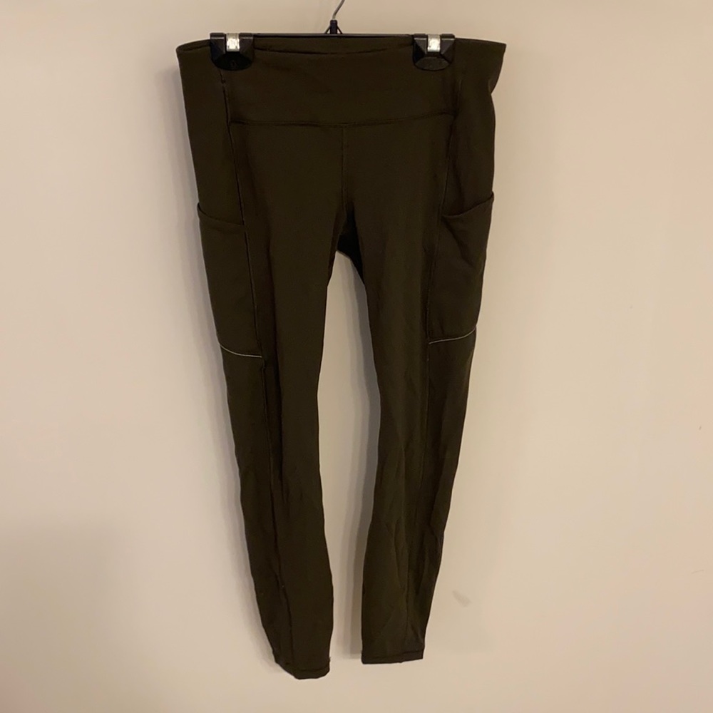 Lululemon olive green leggings